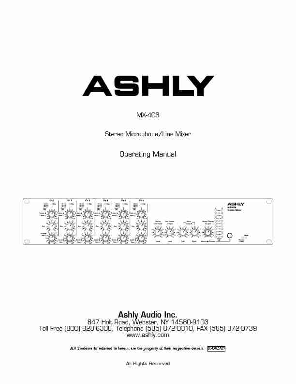 Ashly Musical Instrument MX-406-page_pdf